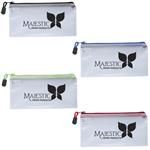 SH9477 Clear Zippered Pencil Pouch With Custom Imprint